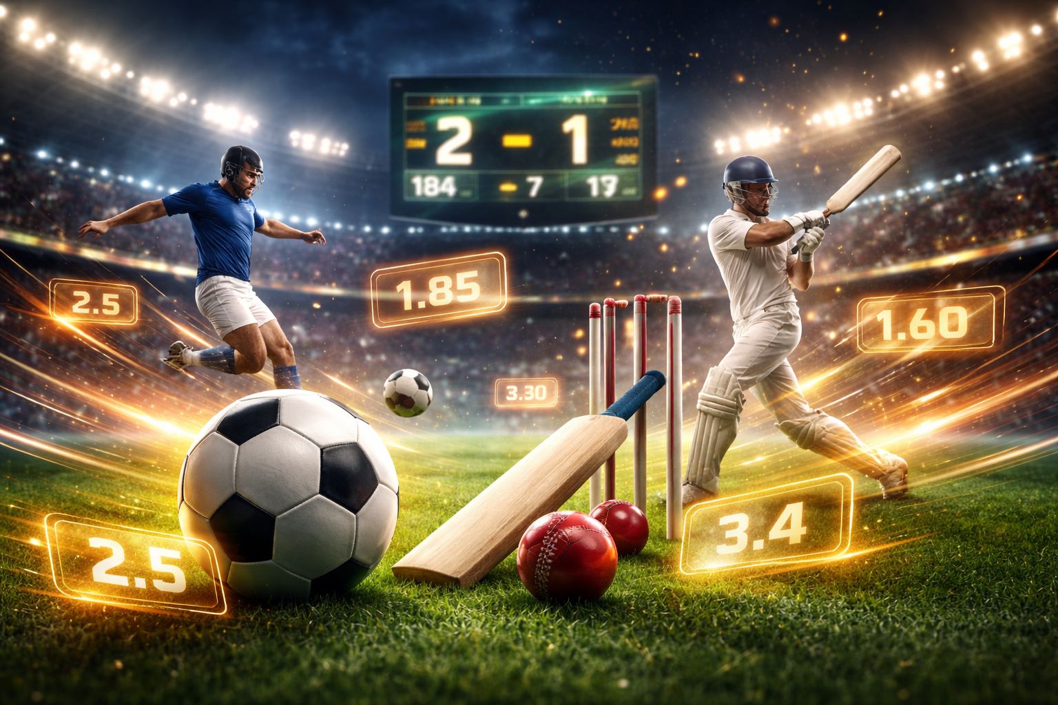 Football, Cricket, And Broad Market Coverage In One Place